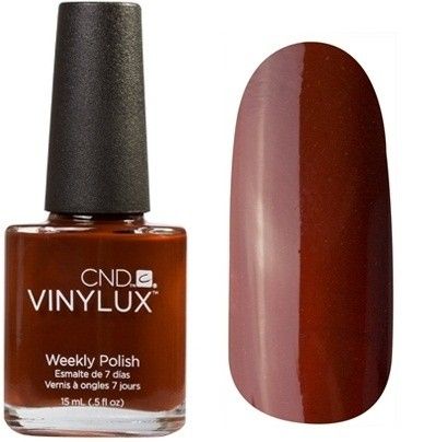 CND Vinylux varnish No. 161 brown (enamel)