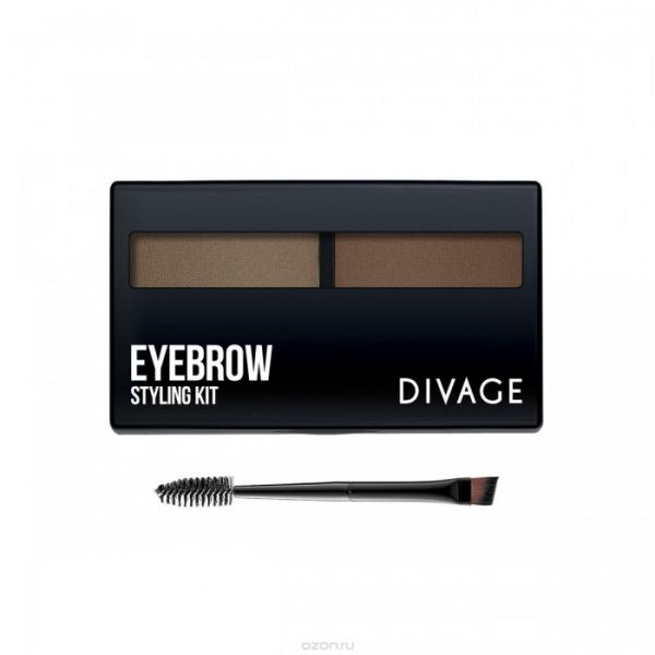 DIVAGE Eyebrow styling kit “EYEBROW styling kit”, tone No. 01