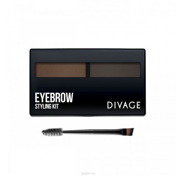 DIVAGE Eyebrow styling kit “EYEBROW styling kit”, tone No. 02